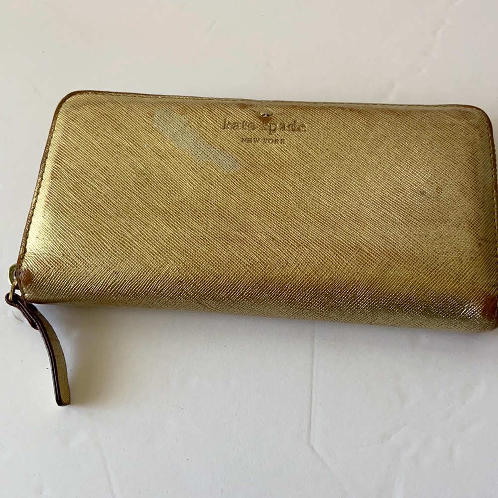 KATE SPADE Vintage Wallet Gold